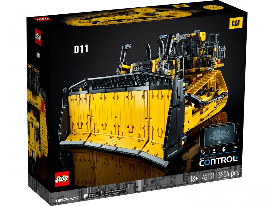 Конструктор LEGO Technic 42131 "Бульдозер Cat D11 на пульте управления", 3854 дет.