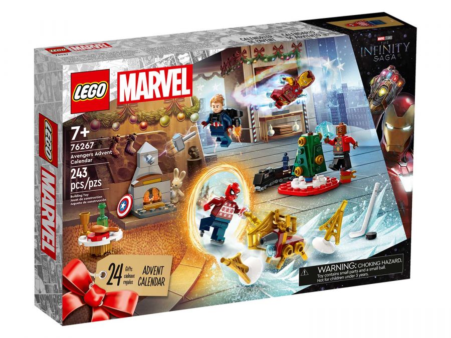 Конструктор LEGO Super Heroes 76267 "Новогодний календарь, 2024", 243 дет.