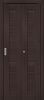 Дверь-Книжка Складная с Экошпоном Bravo Браво-21 Wenge Melinga Межкомнатная 350x2000, 400x2000мм / Браво