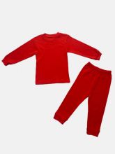 Пижама интерлок-пенье универсальная C-PJ023-ITp, цвет красный