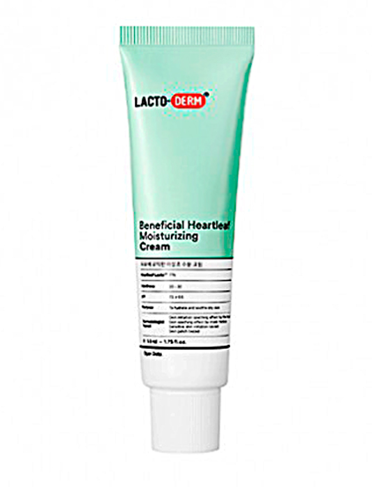 CKD Крем увлажняющий восстанавливающий. Lactoderm beneficial heartleaf moisturizing cream, 50 мл.