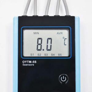 Термометр цифровой Ringder OYTOM-5S портативный высокоточный 5 датчиков
