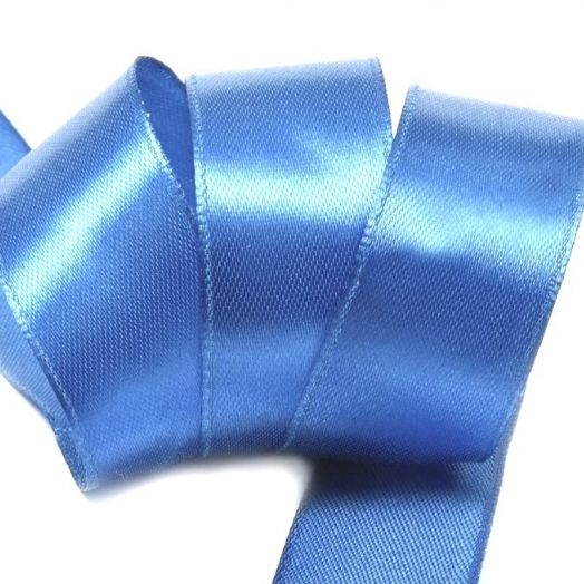 Лента атласная IDEAL цвет 3158 голубой Разная ширина (ЛА.IDEAL-3158)