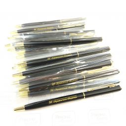 металлические ручки slim с логотипом