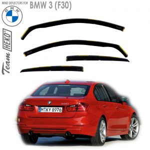Дефлекторы ветровики BMW 3 (F30) Седан - Heko арт 11150