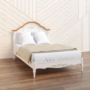 Кровать с жесткой спинкой Французский прованс В206 Provence (Размер: 1600) (W206)