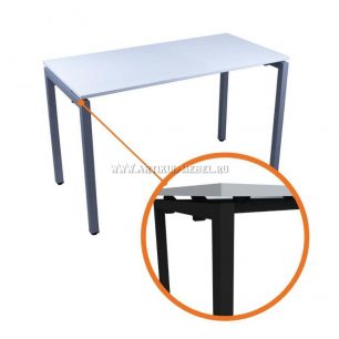 Офисный стол прямой с П-опорами (стандарт) (1400x800 мм)