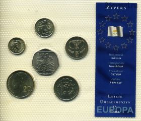 Кипр набор 2001-03