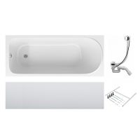 Акриловая ванна Am.Pm Sense W75A-150-070W-KL 150х70 схема 1