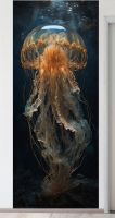 Фотообои на стену - Медуза  Любые размеры Интерьерные наклейки