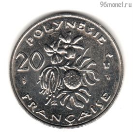 Фр. Полинезия 20 франков 2002