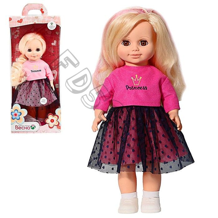Кукла «Анна яркий стиль 2», со звуковым устройством, 42 см