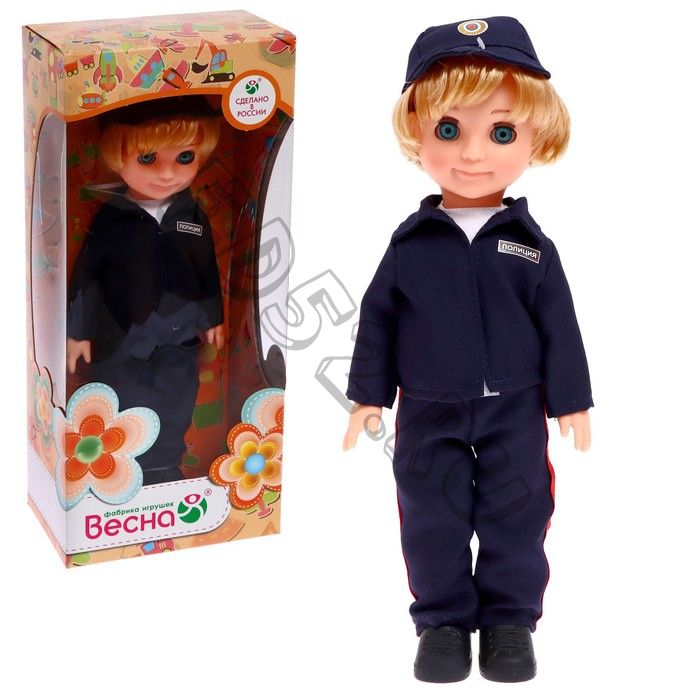 Кукла «Полицейский», 30 см