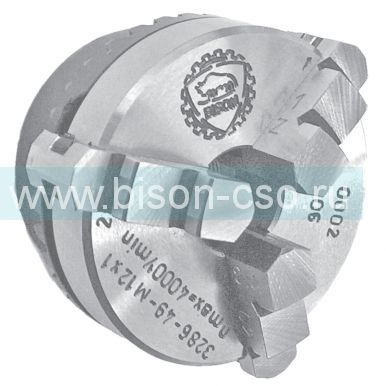 Патрон токарный для заготовок малых диаметров 3286-49 Bison-Bial Польша