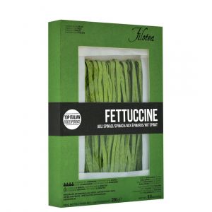 Феттуччине яичные со шпинатом Filotea Fettuccine agli Spinaci 250 г - Италия
