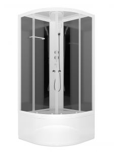 Душевая кабина Domani-Spa Delight Slim 88 high 80х80, высокий поддон DS01DS88HBCl00