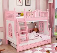 Кровать двухъярусная домик Принцесса Fantasy №IR01