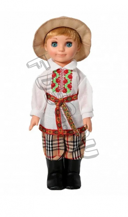 Кукла "Мальчик в белорусском костюме", 30 см