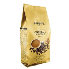 Кофе  в зёрнах Peppo's Crema e Aroma 30% арабика + 70% робуста - 1 кг (Италия)