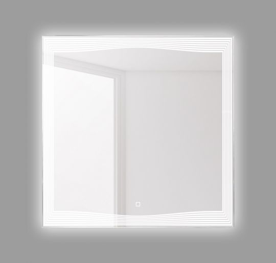 Фото Зеркало для ванной комнаты BelBagno SPC-LNS-800-800-LED-TCH