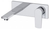 Однорычажный смеситель для раковины BelBagno Carin встройка в стену схема 1