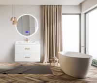 Зеркало для ванной комнаты BelBagno SPC-RNG-800-LED-TCH-RAD схема 6