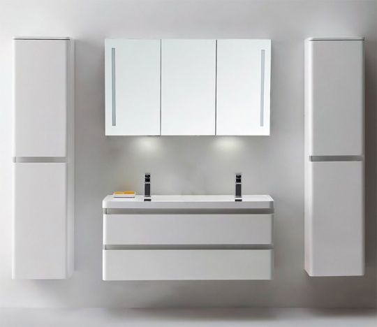 Изображение Подвесная тумба Belbagno Energia-N 120 (Энергия-Н) для раковины с 2 чашами 120х48