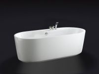 Овальная акриловая ванна Belbagno BB14-K 178x84 схема 1