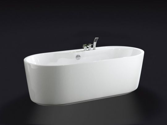 Изображение Овальная акриловая ванна Belbagno BB14-K 178x84