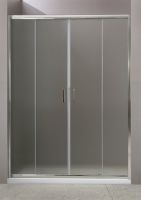 Раздвижная душевая дверь в нишу Belbagno Uno-195-bf-2-170-c-cr хром схема 1