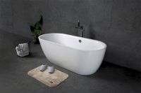Овальная ванна Belbagno BB203 свободностоящая 180x82 схема 1