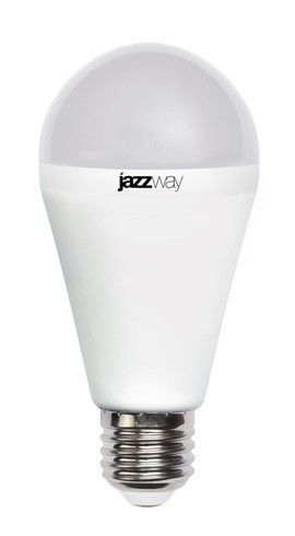 Светодиодная лампа Jazzway ЛОН A65 E27 20W(1950lm) 3000 2K 135x65 матов. PLED- SP A65 .5009455