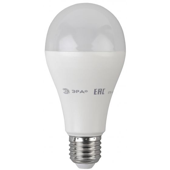 Светодиодная лампа ЭРА стандарт ЛОН A65 E27 19W(1520lm) 6000K 6K 1702