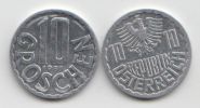 Австрия 10 грошей 1951-2001 UNC