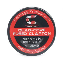 Coilology Quad-core Fused Clapton Ni80 Wire