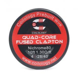Coilology Quad-core Fused Clapton Ni80 Wire