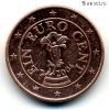 Австрия 1 евроцент 2004