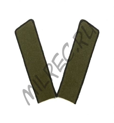 Петлицы полевые шинельные образца 1943 г. инженерно-технические войска (реплика)