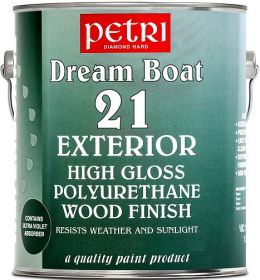 Лак Водный Паркетный 3.8л Petri Dream Boat 21 Полиуретановый, Глянцевый для Внутренних и Наружных Работ / Петри