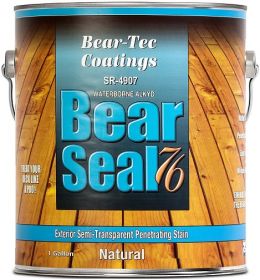 Масло-Пропитка Полупрозрачная 1л Petri Wood Sealer Bear Seal 76 Водно-Алкидная