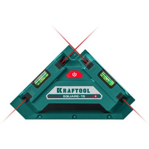 KRAFTOOL лазерный угольник для кафеля SQUARE-15 34705