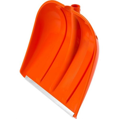 СИБИН 410x415 мм, пластиковая, оранжевый, лопата снеговая без черенка 421834