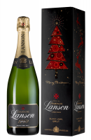 Champagne Lanson Black Label Brut gift box, 0.75 л.