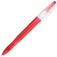 Ручка шариковая Celebrity "Коллинз" с фростированным корпусом, красная (арт. 15275.01)