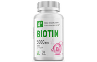 4Me Nutrition- Biotin 5000 мкг 60кап