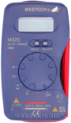 Мультиметр цифровой MASTECH M 320