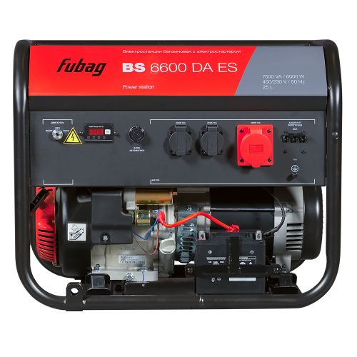 Бензогенератор BS 6600 DА ES, 6,0 кВт, с электростартером FUBAG 641693