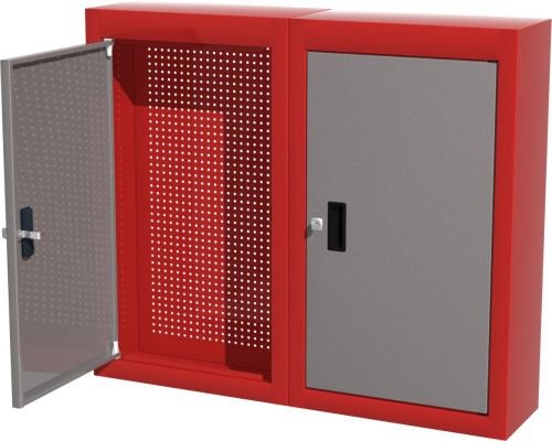 Шкаф навесной для инструмента, красный FERRUM 03.000L-3000