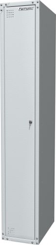 Шкаф металлический для одежды односекционный, серый FERRUM 03.311-7035