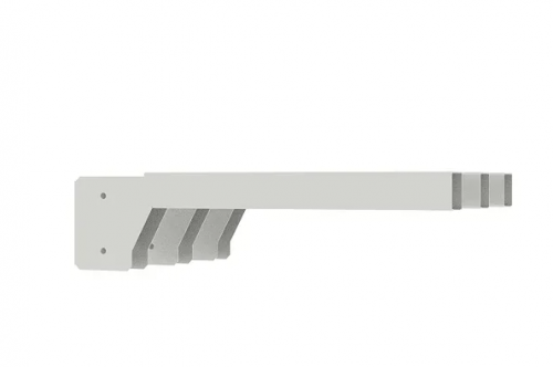 Комплект кронштейнов для поперечной направляющей, 3 шт, серых FERRUM 41.9106-7001